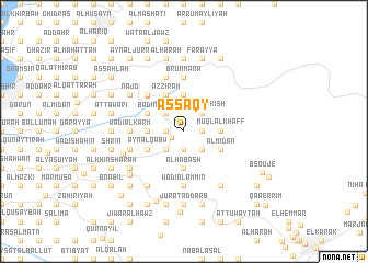 map of As Saqy