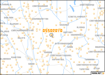 map of As Sarāyā