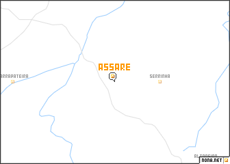 map of Assaré