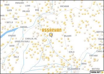 map of Assarwān