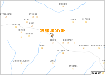 map of As Sawādīyah