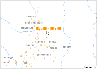 map of As Sawā‘idīyah