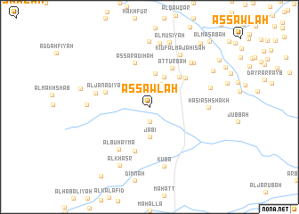 map of As Sawlah