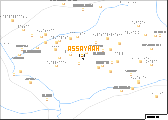 map of As Sayḩah