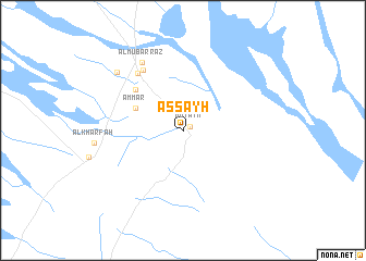 map of As Sayḩ