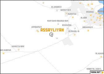 map of As Saylīyah