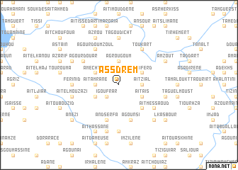 map of Assdrem