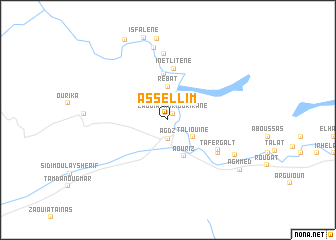 map of Assellim