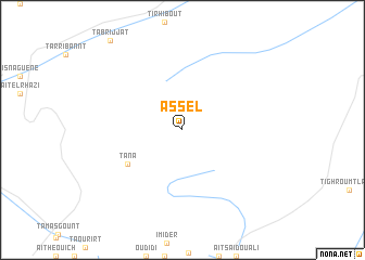 map of Assel