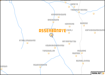 map of Assemba Nayé