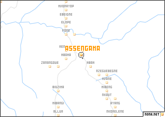 map of Assengama