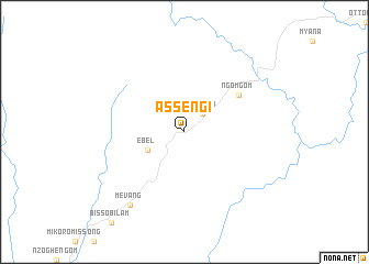 map of Asseng I