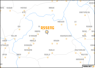 map of Asseng