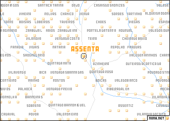 map of Assenta