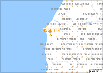 map of Assenta