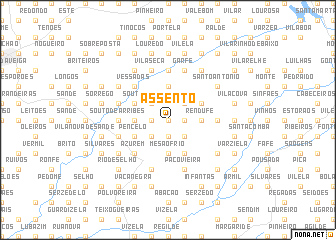 map of Assento