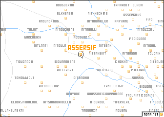 map of Assersif