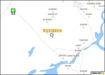 map of As Sibākh