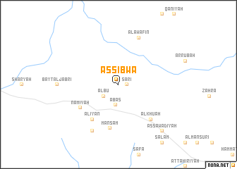 map of As Sibwá