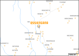 map of Assiengana
