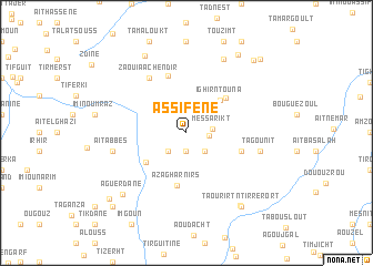 map of Assifene