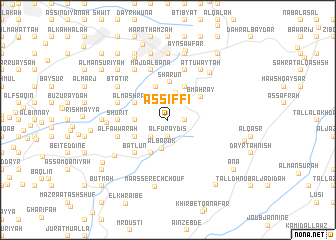 map of Aş Şiffī