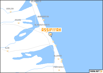 map of As Sīfīyah
