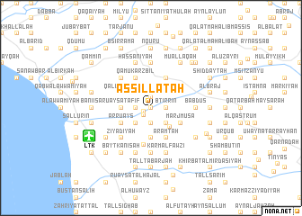 map of As Sillāţah