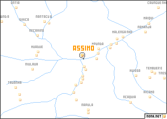 map of Assimo