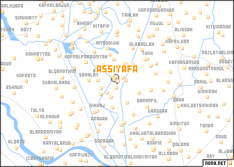 map of As Siyafā