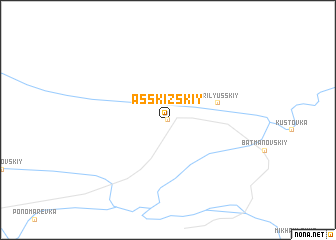 map of Asskizskiy