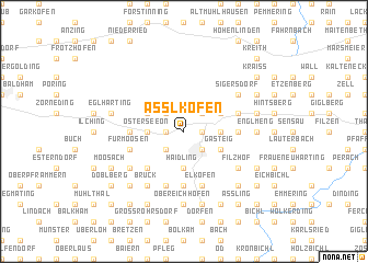 map of Aßlkofen