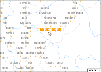 map of Assok-Ngoum II