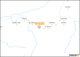 map of Assok