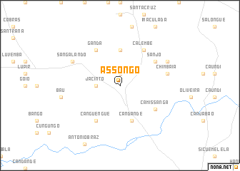 map of Assongo