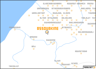 map of Assouakine