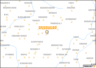 map of Assougar