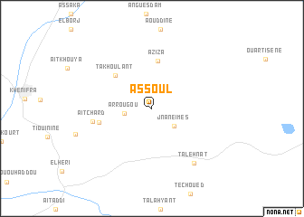 map of Assoul