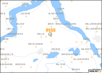 map of Asso