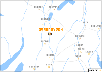 map of As Sudayrah