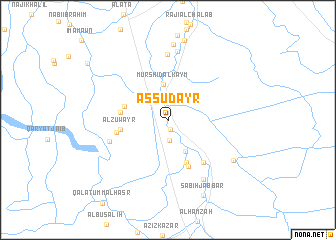 map of As Sudayr