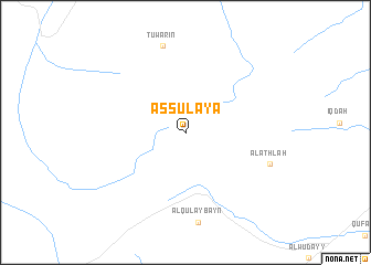 map of Aş Şulay‘āʼ