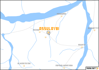 map of Aş Şulaybī
