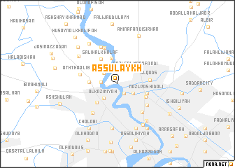 map of Aş Şulaykh