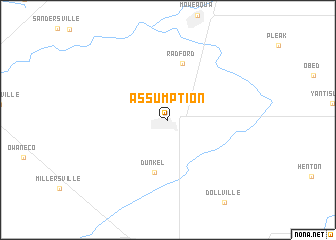 map of Assumption