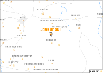 map of Assungui