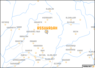 map of As Suwādah