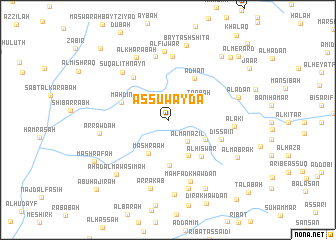 map of As Suwaydāʼ