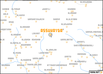 map of As Suwaydāʼ