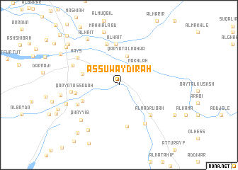 map of As Suwaydirah